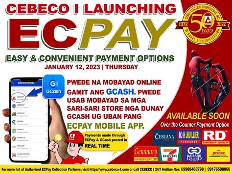 Pay your CEBECO 1 .